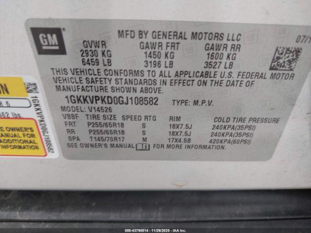 GMC Acadia Sle-2 Image 4