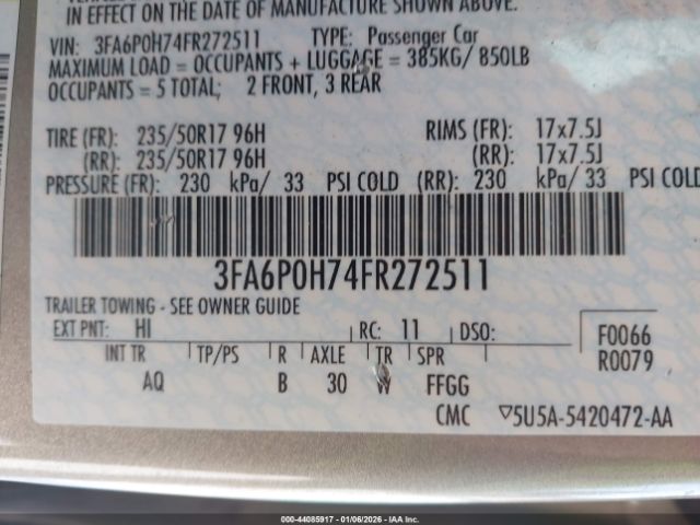 Ford Fusion Se Image 6