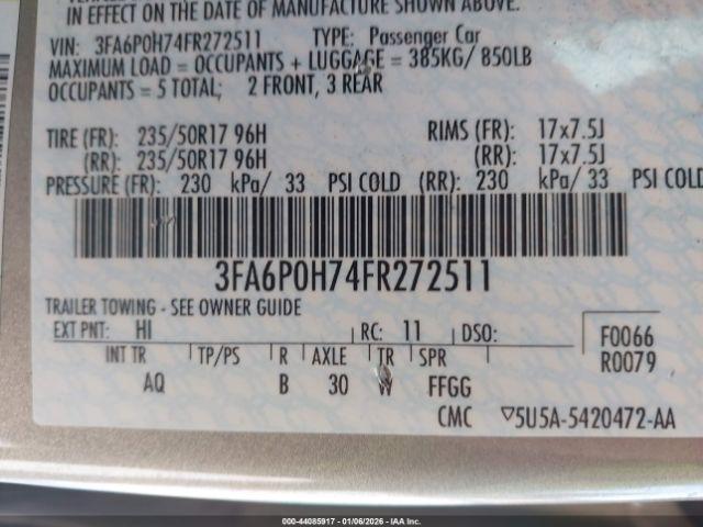 Ford Fusion Se Image 6