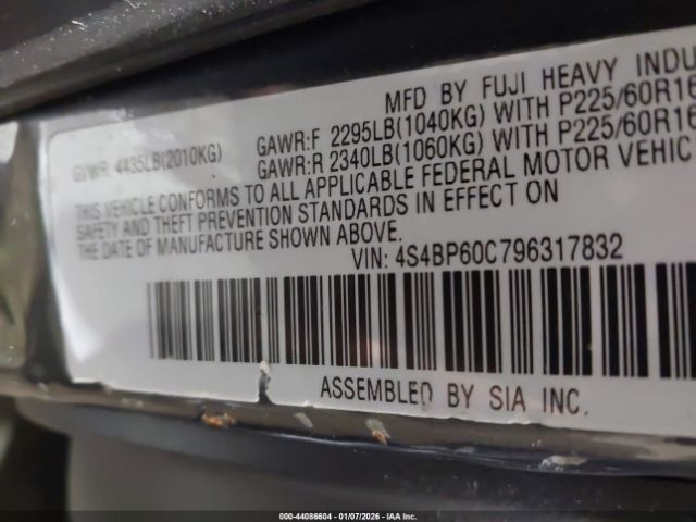 Subaru Outback 2.5i Image 7