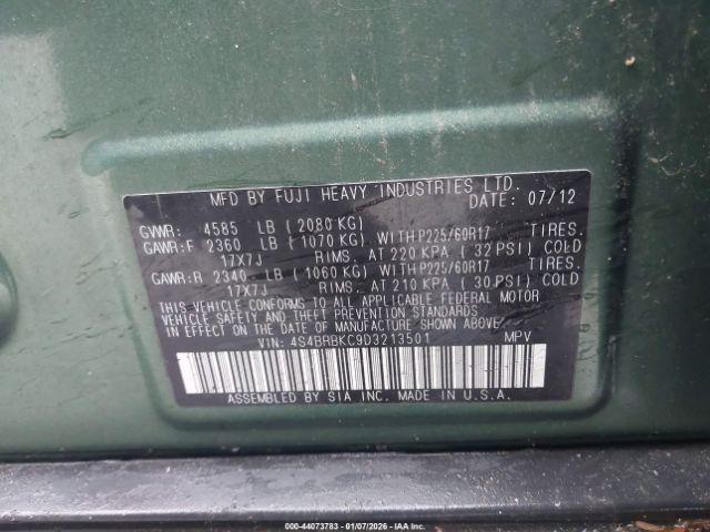 Subaru Outback 2.5i Limited Image 10