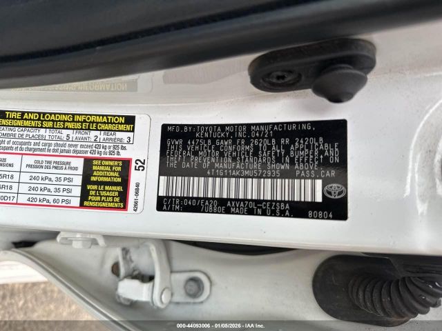 Toyota Camry Se Image 3